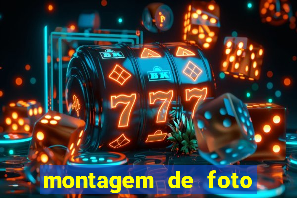 montagem de foto com simbolo do flamengo